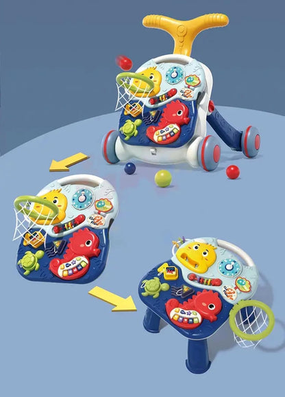 Tiibaby 3-in-1 Walker  (Multicolour)