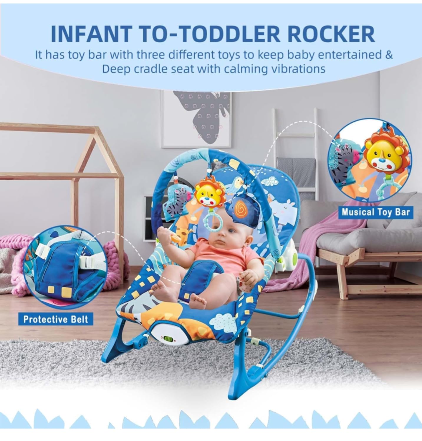 Roary Baby Rocker
