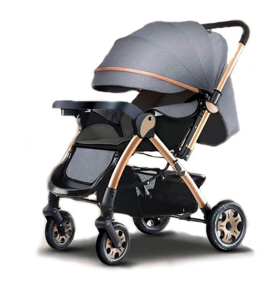 Peekaboo Planet Flagship Stroller - Khaki