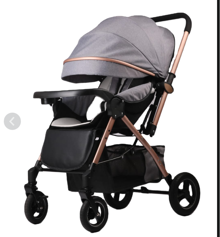 Peekaboo Planet Flagship Stroller - Khaki