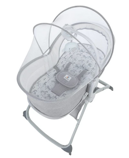 Mastela 4-in-1 Baby Swing for Infants & 360 Cradle Bassinet