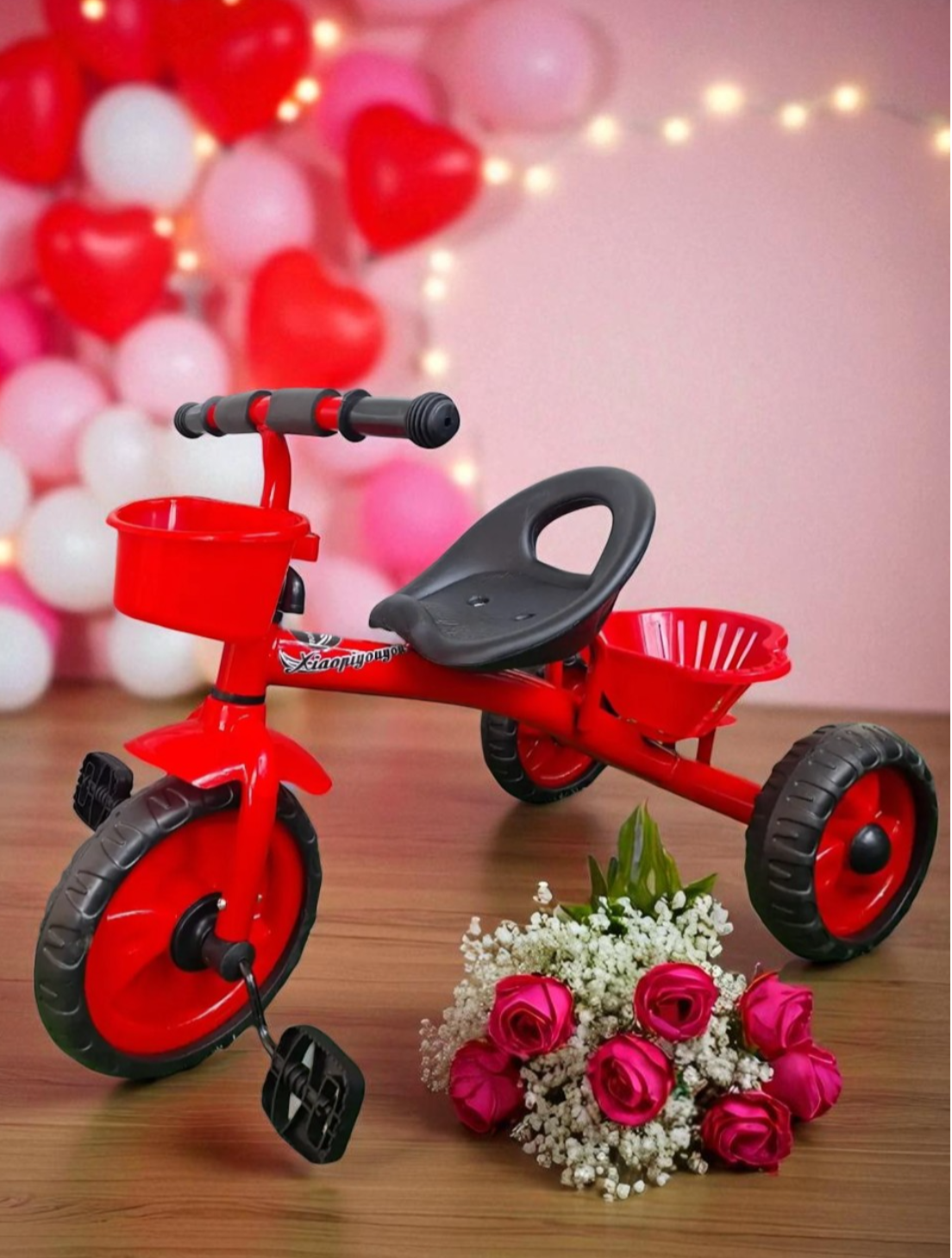 Kids Tricycle for Ages 1-3 Years Old - Red