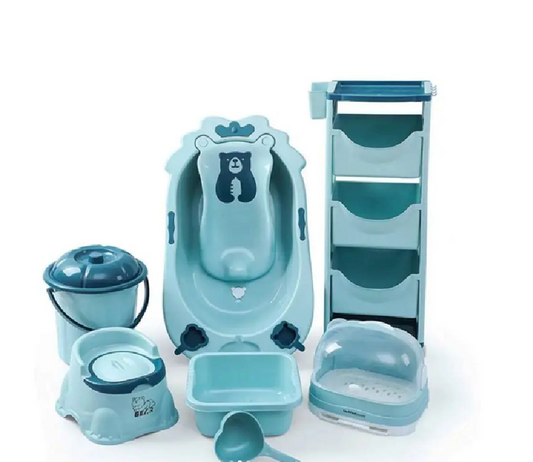 TOO CUTE BABY BATH-SET WITH DRAWER BOTTLE ORGANIZER AVAILABLE